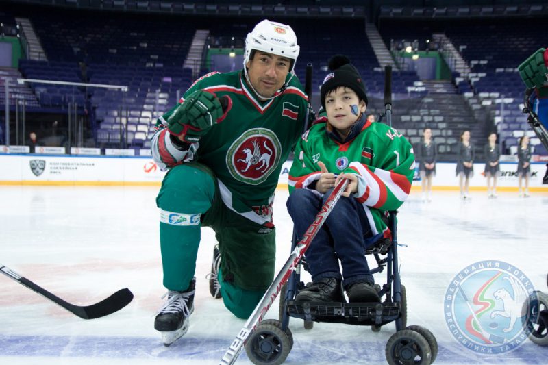 Благотворительный матч «Хоккей каждому!» на льду Татнефть Арены